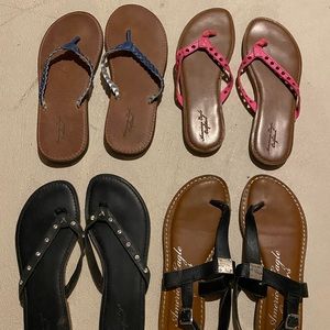 AEO • Women’s Size 7 Flip Flop Bundle